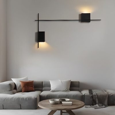 LED387Creative Square Strip Three Step Dimming LED Nordic Wall Sconce Lighting