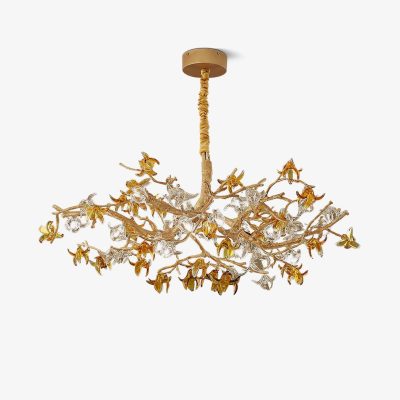 LED353 Aosta Brass Branch