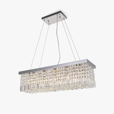 LED359 Crystal Raindrop Chandelier