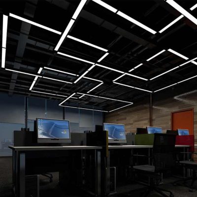 LED399 Pendant Fixture Linkable Led Linear Modular Lights for Office