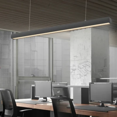 LED404 LED Chandelier Modern Nordic Blue