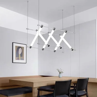 LED398 Acrylic Led Tube Pendant Lamp Villa