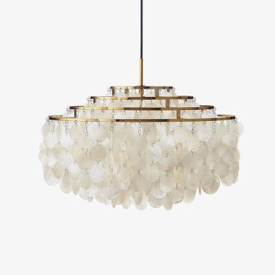 LED328 Round Shell Chandelier